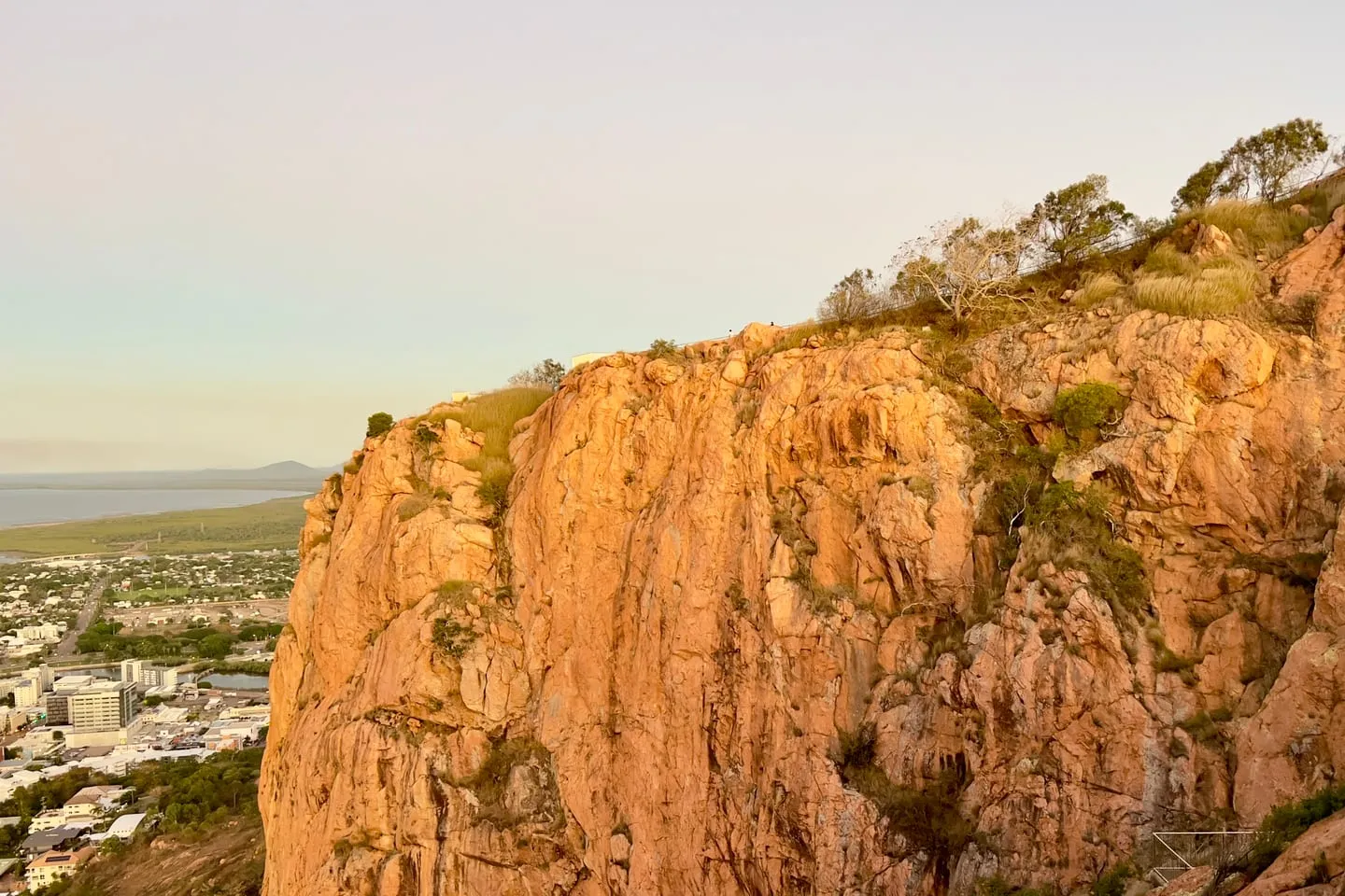 Castle Hill rising above Townsville